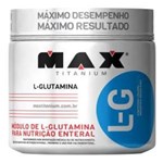Ficha técnica e caractérísticas do produto L-Glutamine - Max Titanium - 150g - Sem Sabor
