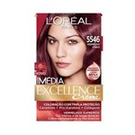 Ficha técnica e caractérísticas do produto L`Oréal Imédia Excellence Coloração Creme - 5546 Vermelho Vinho