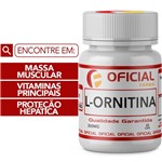 Ficha técnica e caractérísticas do produto L-Ornitina 300Mg 30 Cápsulas - Oficialfarma