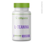 Ficha técnica e caractérísticas do produto L-Teanina 200mg 120 Cápsulas - Miligrama