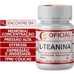 Ficha técnica e caractérísticas do produto L-Teanina 200Mg 60 Cápulas - Oficialfarma