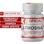 Ficha técnica e caractérísticas do produto L-Tirosina 500Mg 60 Cápsulas - Oficialfarma