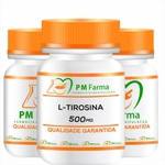 Ficha técnica e caractérísticas do produto L-Tirosina 500Mg 60 Cápsulas