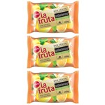 Ficha técnica e caractérísticas do produto La Fruta Antibacteriano Sabonete Vegetal Limão 180g (Kit C/03)