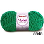 Ficha técnica e caractérísticas do produto Lã Mollet 40g - Círculo - Cor 5545 Verde