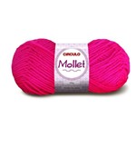 Ficha técnica e caractérísticas do produto Lã Mollet Cor 0385 100g - Circulo - Cor 0385 Pink