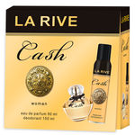 Ficha técnica e caractérísticas do produto La Rive Cash Woman Kit - Eau De Parfum + Desodorante