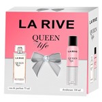 Ficha técnica e caractérísticas do produto La Rive Queen Of Life Kit - Eau de Toilette + Desodorante