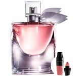 La Vie Est Belle Lancôme EDP Perfume 75ml+Lancôme Matte Energy Peach Batom Líquido 6.2g