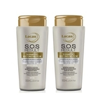 Ficha técnica e caractérísticas do produto Lacan - SOS Result Shampoo Reconstrutor 300ml - 2un