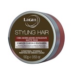 Ficha técnica e caractérísticas do produto Lacan Styling Hair - Cera Modeladora Matte Wax 100g