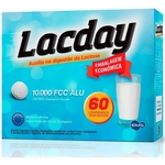 Ficha técnica e caractérísticas do produto Lacday 60 Comprimidos Mastigaveis - Enzima Lactase