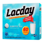 Ficha técnica e caractérísticas do produto Lacday lactase 10.000fcc com 60 doses