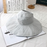Ficha técnica e caractérísticas do produto Ladies dobráveis ¿¿Sun Bloco Beach Sun Hat Moda Proteção UV Hat Redbey