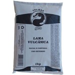 Ficha técnica e caractérísticas do produto Lama Vulcânica Argila Preta 1kg