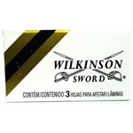 Ficha técnica e caractérísticas do produto Lâmina Aço Wilkinson Barbear 5 Cartelas=300unidades