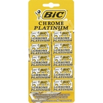 Lâmina de Barbear Chrome Platinum - 10 embalagens c/ 5 unidades - BIC