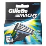 Ficha técnica e caractérísticas do produto Lâmina de Barbear Gillette Mach3 Regular (2 Unidades) 2un