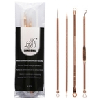Ficha técnica e caractérísticas do produto LANBENA Rose Gold Acne Needle 4 Piece Set Blackhead inoxidável de alta qualidade