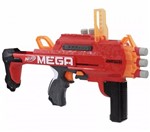 Ficha técnica e caractérísticas do produto Lançador Nerf Mega Accustrike Bulldog 2 em 1 - Hasbro