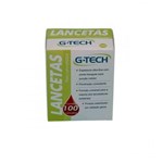 Ficha técnica e caractérísticas do produto Lanceta para Lancetador com 100 Unidades G-Tech