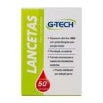 Ficha técnica e caractérísticas do produto Lancetas G-Tech 30G 50 Unidades