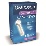 Ficha técnica e caractérísticas do produto LANCETAS ONETOUCH ULTRASOFT X 100UND