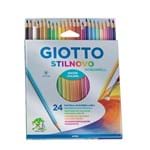 Ficha técnica e caractérísticas do produto Lápis Aquarelável Stilnovo com 24 Cores Giotto