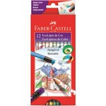 Ficha técnica e caractérísticas do produto Lápis de Cor 12 Cores Apagável Faber-castell