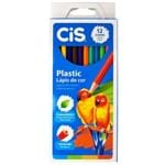 Ficha técnica e caractérísticas do produto Lápis de Cor 12 Cores Plastic Cis 1012134