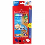 Ficha técnica e caractérísticas do produto Lápis de Cor 24 Cores Bicolor Faber Castell