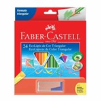 Ficha técnica e caractérísticas do produto Lápis de Cor 24 Cores Triangular Faber Castell