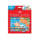 Ficha técnica e caractérísticas do produto Lápis de Cor 48 Cores Bicolor Faber-Castell Redondo