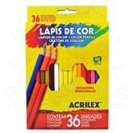 Ficha técnica e caractérísticas do produto Lápis de Cor Acrilex - 36 Cores