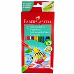 Ficha técnica e caractérísticas do produto Lápis de Cor Aquarela 12 Cores Faber Castell