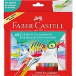 Ficha técnica e caractérísticas do produto Lápis de Cor Aquarelável 60 Cores Faber Castell