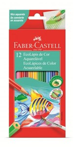 Ficha técnica e caractérísticas do produto Lápis de Cor Aquarelável Faber Castell 012 Cores 120212