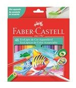 Ficha técnica e caractérísticas do produto Lápis de Cor Aquarelável Faber Castell 048 Cores 120248G