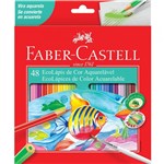 Ficha técnica e caractérísticas do produto Lápis de Cor Aquarelável Faber Castell 48 Cores