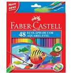 Ficha técnica e caractérísticas do produto Lápis de Cor Aquarelável Faber-Castell - 48 Cores