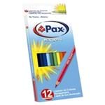 Ficha técnica e caractérísticas do produto Lápis de Cor com 12 Cores Pax Hexacolor