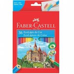 Ficha técnica e caractérísticas do produto Lápis de Cor Ecolápis 36 Cores Sextavado Faber Castell
