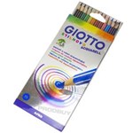 Ficha técnica e caractérísticas do produto Lápis de Cor Giotto Stilnovo Aquarelavel 12 Cores