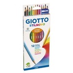 Ficha técnica e caractérísticas do produto Lápis Giotto Stilnovo 12 Cores 256500sa-giotto
