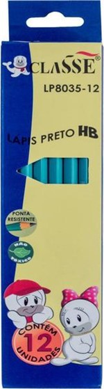Ficha técnica e caractérísticas do produto Lápis Preto HB - Kit com 24 Peças - Bella Azul