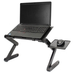Ficha técnica e caractérísticas do produto Laptop Stand Tabela Lap Bandeja Desk portátil ajustável para Bed Titular Computer Tabela Laptop