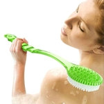 Ficha técnica e caractérísticas do produto Bath escova punho longo Scrubber pele massagem escova Corpo Escova para Voltar Esfoliação Brushes cor aleatória