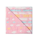 Ficha técnica e caractérísticas do produto LAR Insular bebê de gavetas Blanket 6 camadas de algodão Muslin Infante recém-nascido de banho de toalha 110 * 110 centímetros