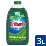 Lava Roupas Líquido Higiene Total Brilhante 3L