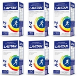 Ficha técnica e caractérísticas do produto Lavitan AZ Suplemento Vitamínico Drágeas C/60 (Kit C/06)